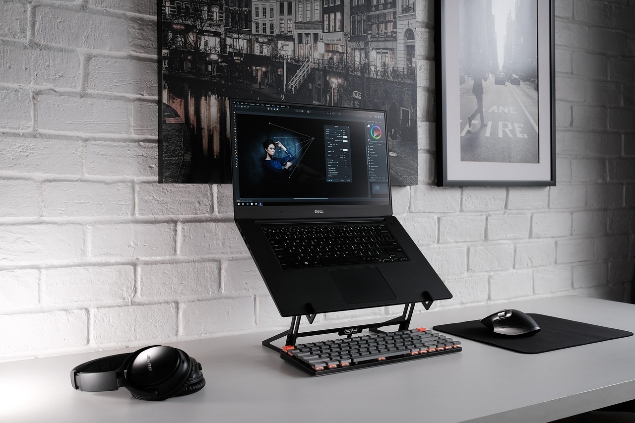 laptop, desk, office, workspace, office space, digital nomad, laptop stand, laptop riser, mechanical keyboard, headphones, computer mouse, mouse pad, work, desk setup, remote work, work from home, graphic designer, photo editing, photoshop, digital nomad, laptop stand, laptop stand, laptop stand, laptop stand, laptop stand, desk setup, desk setup, remote work, remote work, remote work, remote work, photo editing, photo editing